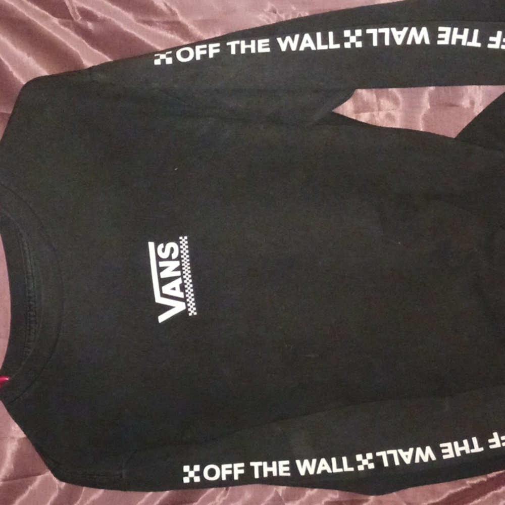 Vans Off The Wall Classic Fit Long Sleeve Tee sz M